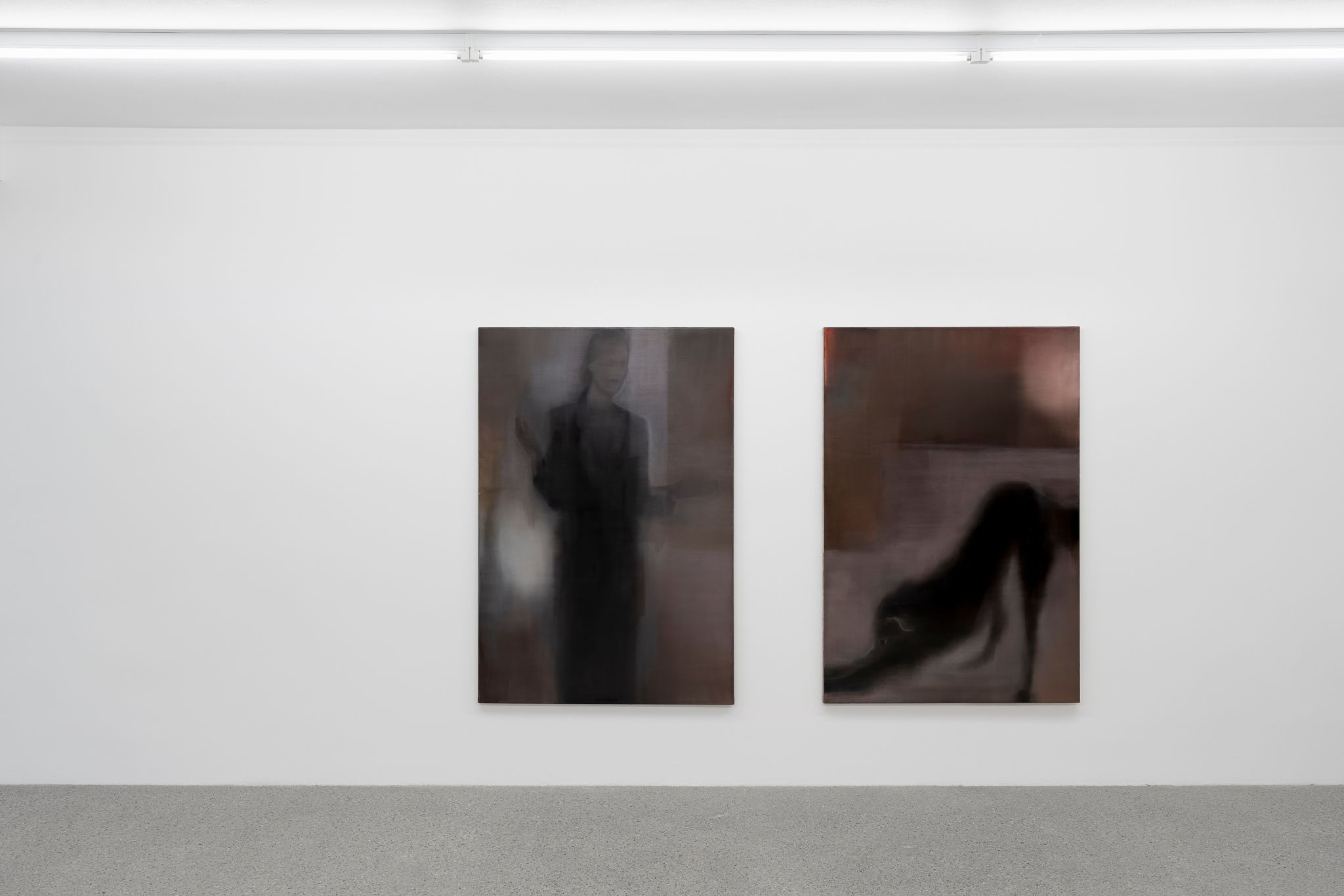 Installation view, Mariann Metsis, Bals des victimes, Deborah Schamoni, 2024