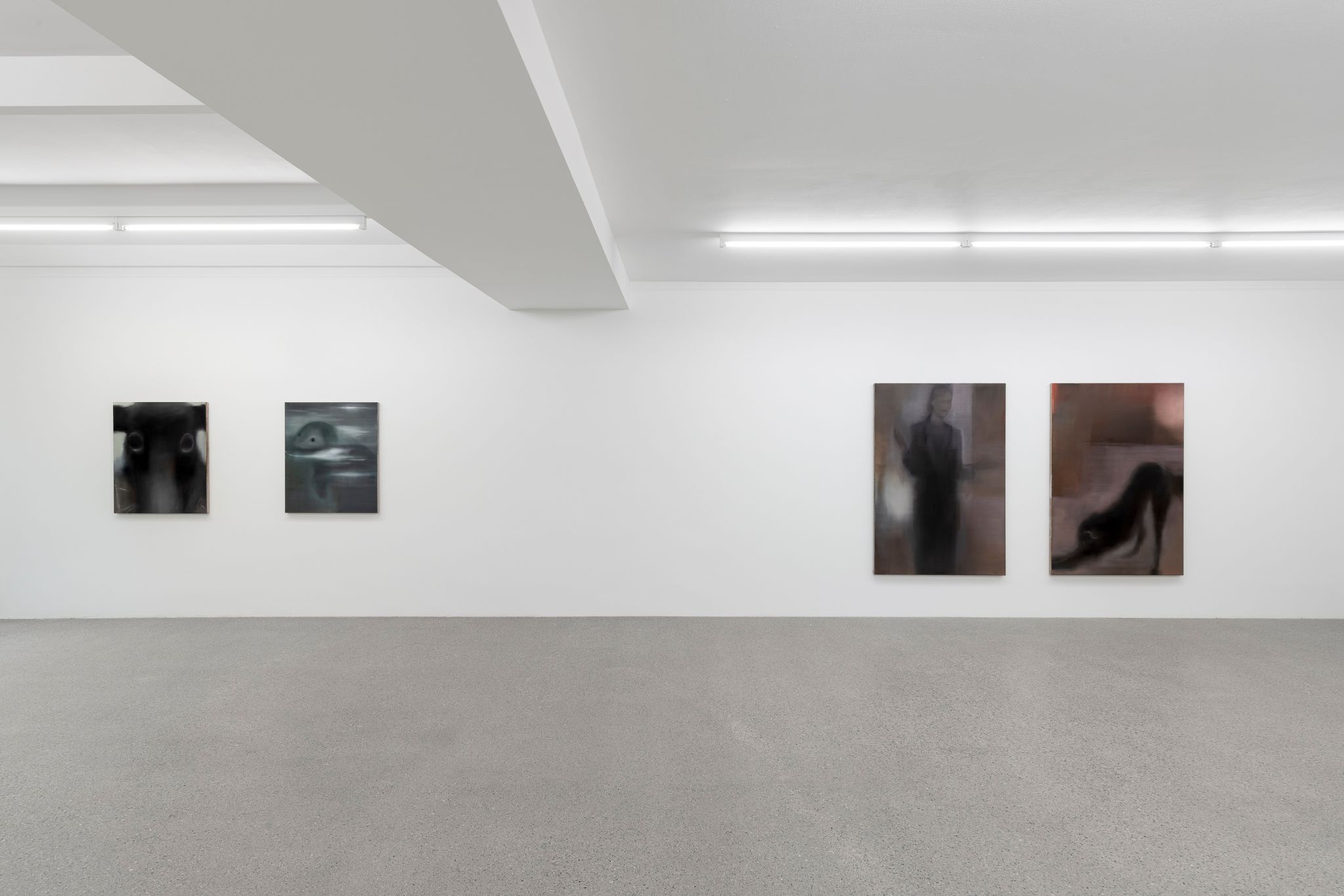 Installation view, Mariann Metsis, Bals des victimes, Deborah Schamoni, 2024