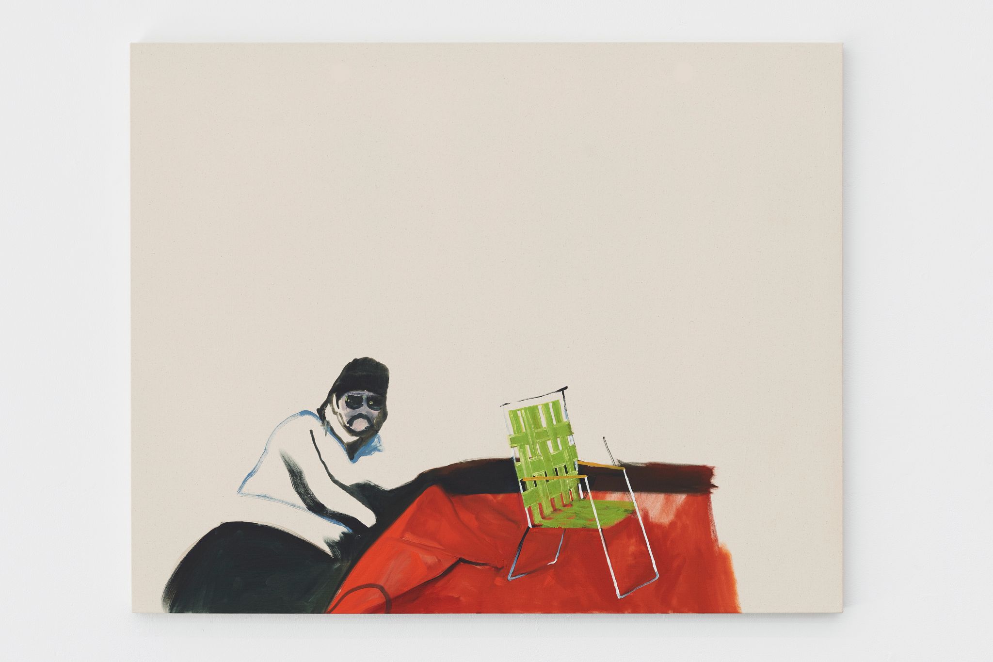 Brenda Draney, Strange Invitation, 2020, Oil on canvas, 122 ⁠× ⁠152 ⁠⁠cm