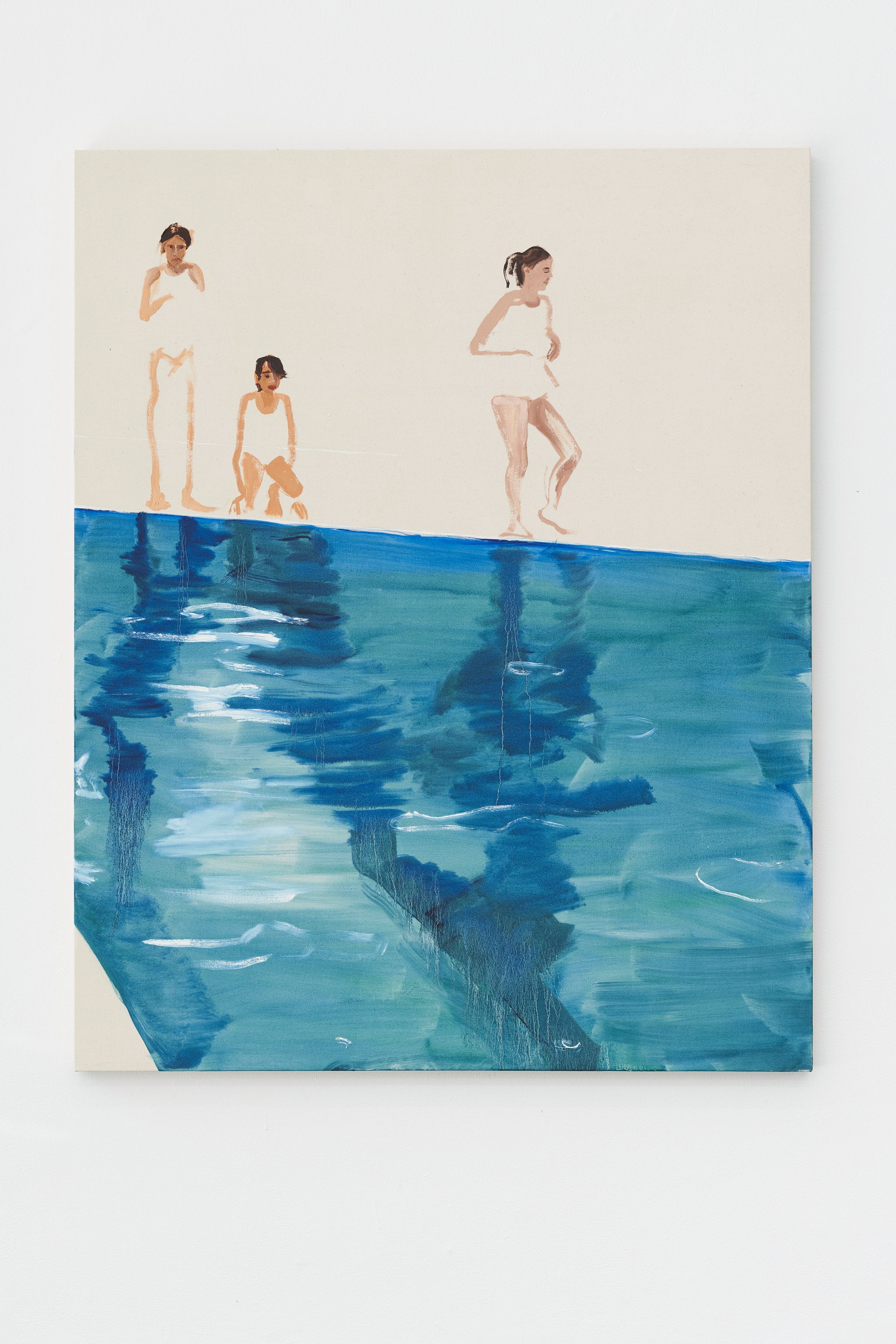 Brenda Draney, Bodies of Water 2, 2020, Oil on canvas, 152 ⁠× ⁠122 ⁠⁠cm