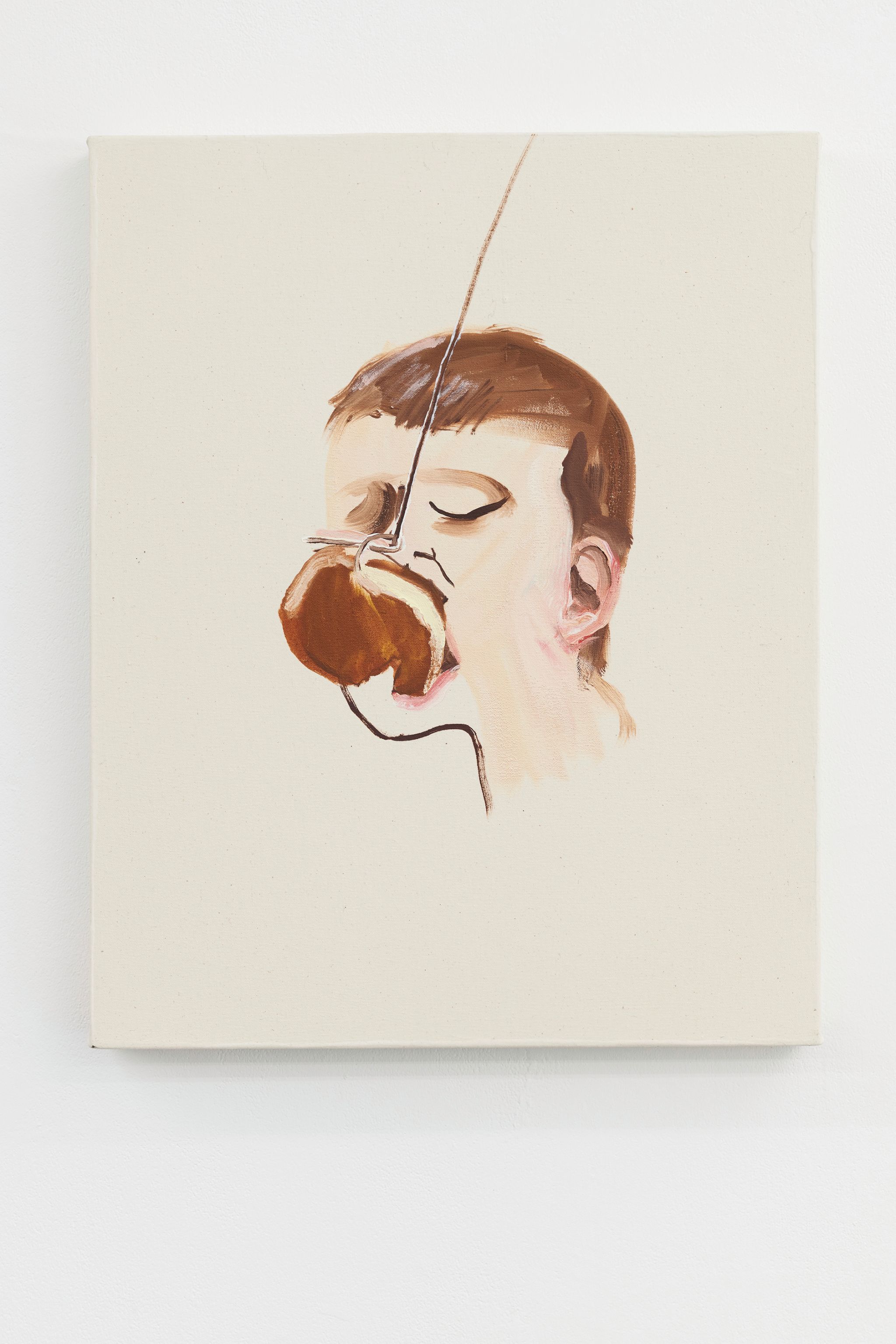 Brenda Draney, Game, 2020, Oil on canvas, 63.5 ⁠× ⁠51 ⁠⁠cm