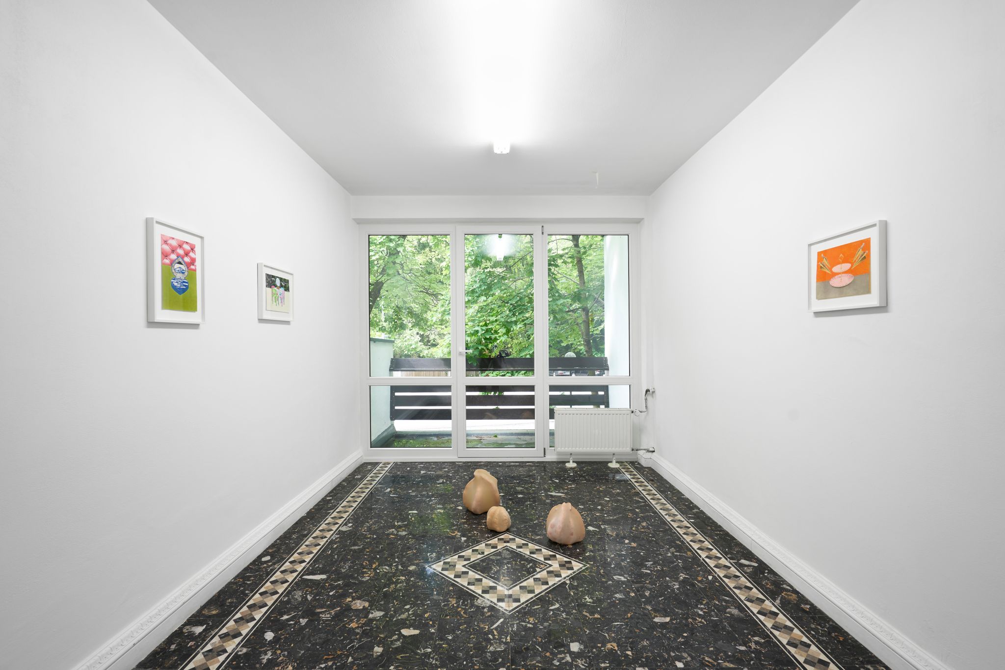 Installation view, Marta Riniker-Radich, Hanna-Maria Hammari