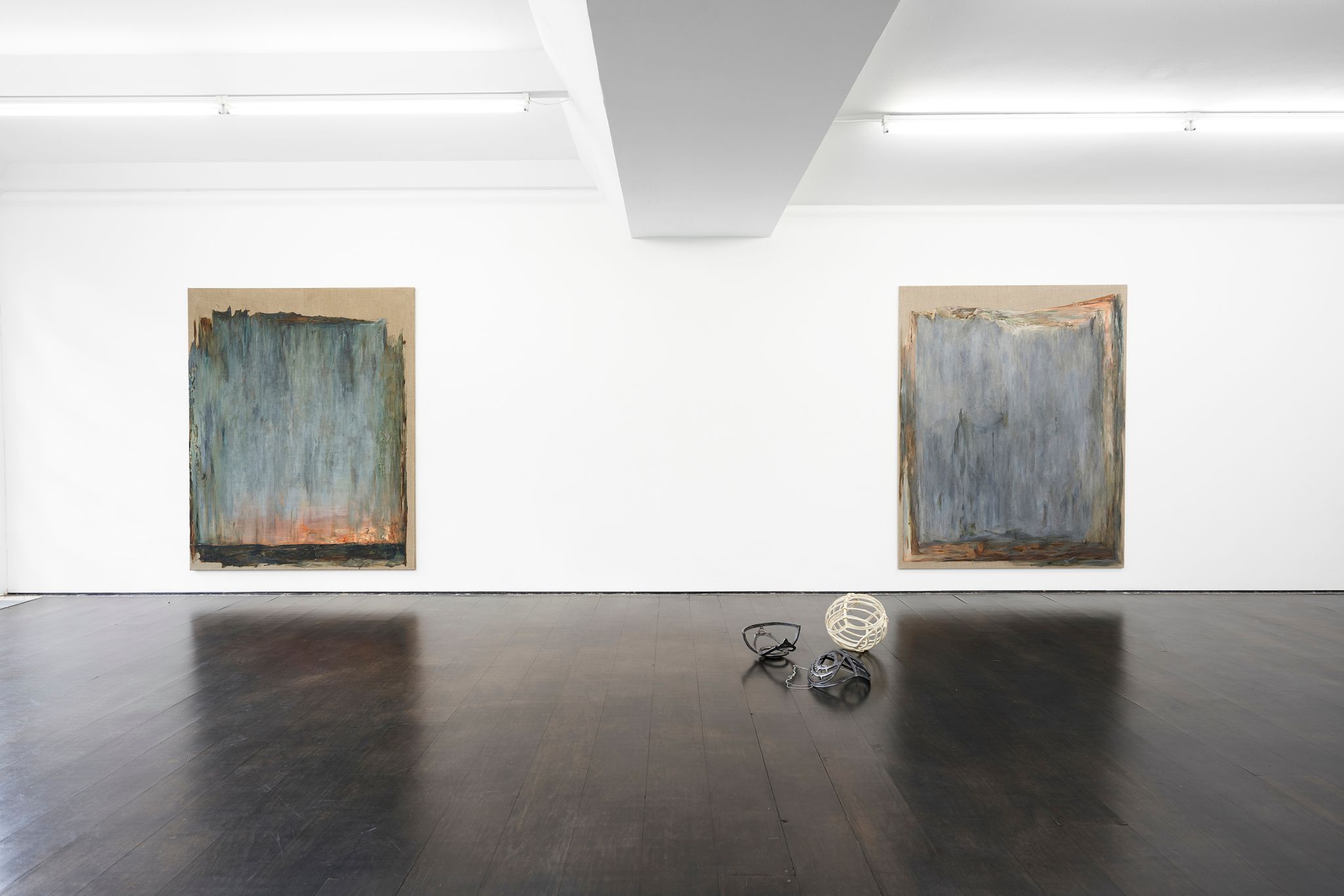 Installation view, Hanna-Maria Hammari, Vera Palme, Double, Deborah Schamoni, 2020