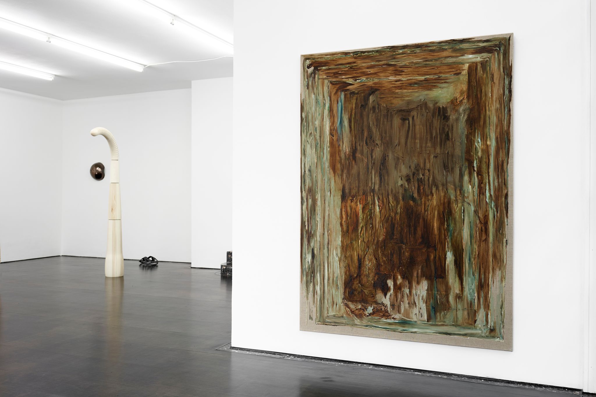 Installation view, Hanna-Maria Hammari, Vera Palme, Double, Deborah Schamoni, 2020