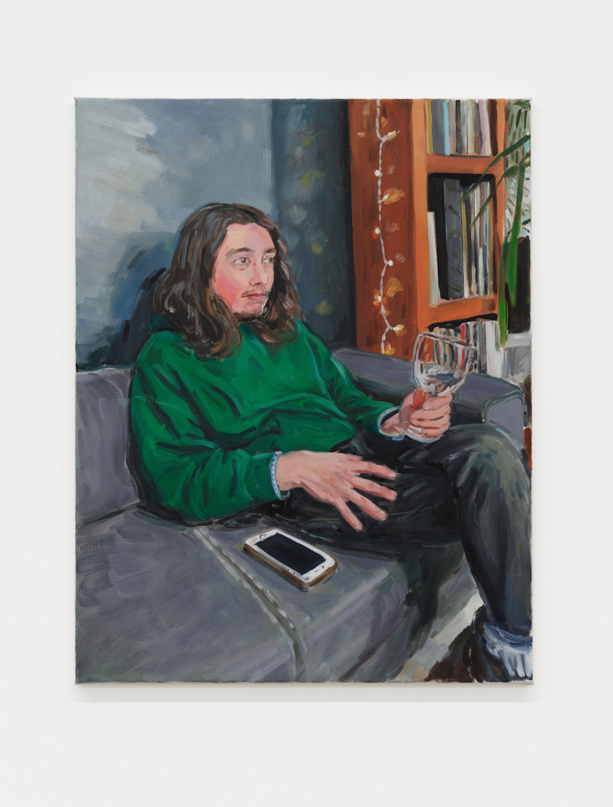 Elizabeth Ravn, Liam, 2023, Oil on canvas, 90 ⁠× ⁠70 ⁠⁠cm