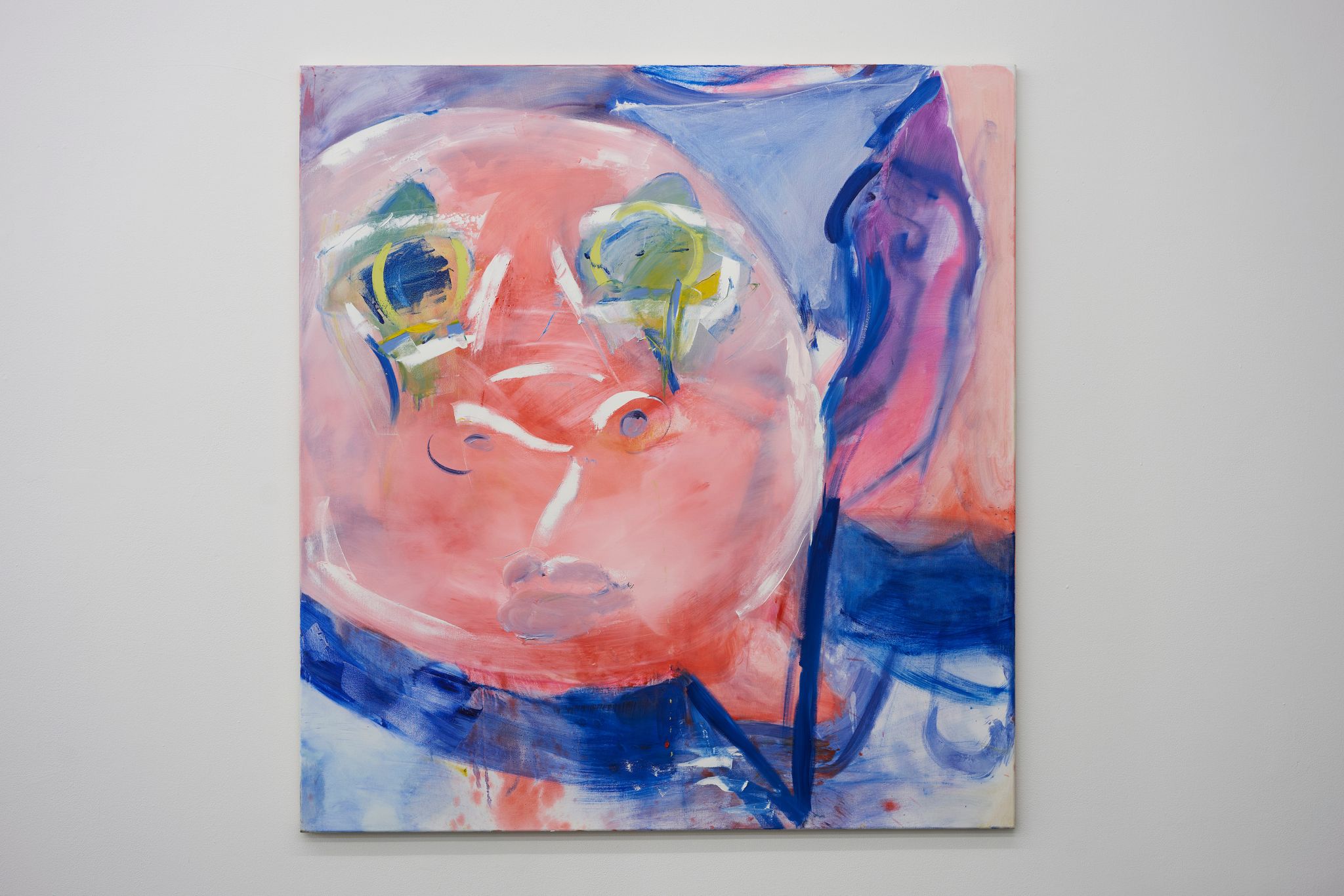 Aileen Murphy, Birthday, 2020, Oil on canvas, 150 ⁠× ⁠140 ⁠⁠cm