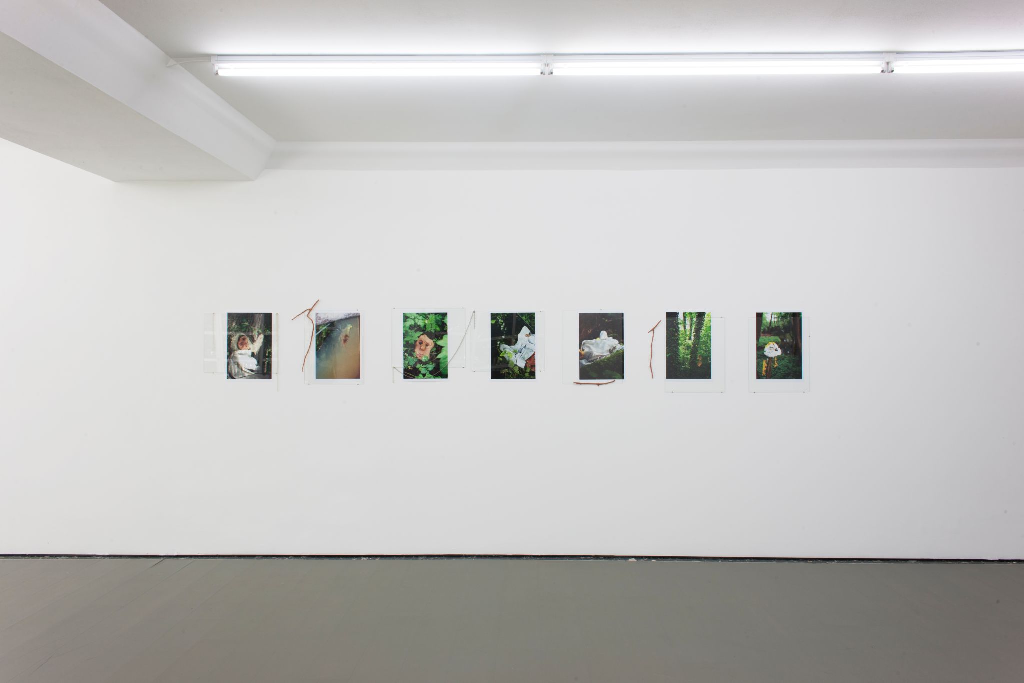 Installation view, Stephan Janitzky, Max Schmidtlein, it’s just a way to stay alive / Zukunftswahn, Deborah Schamoni, 2013