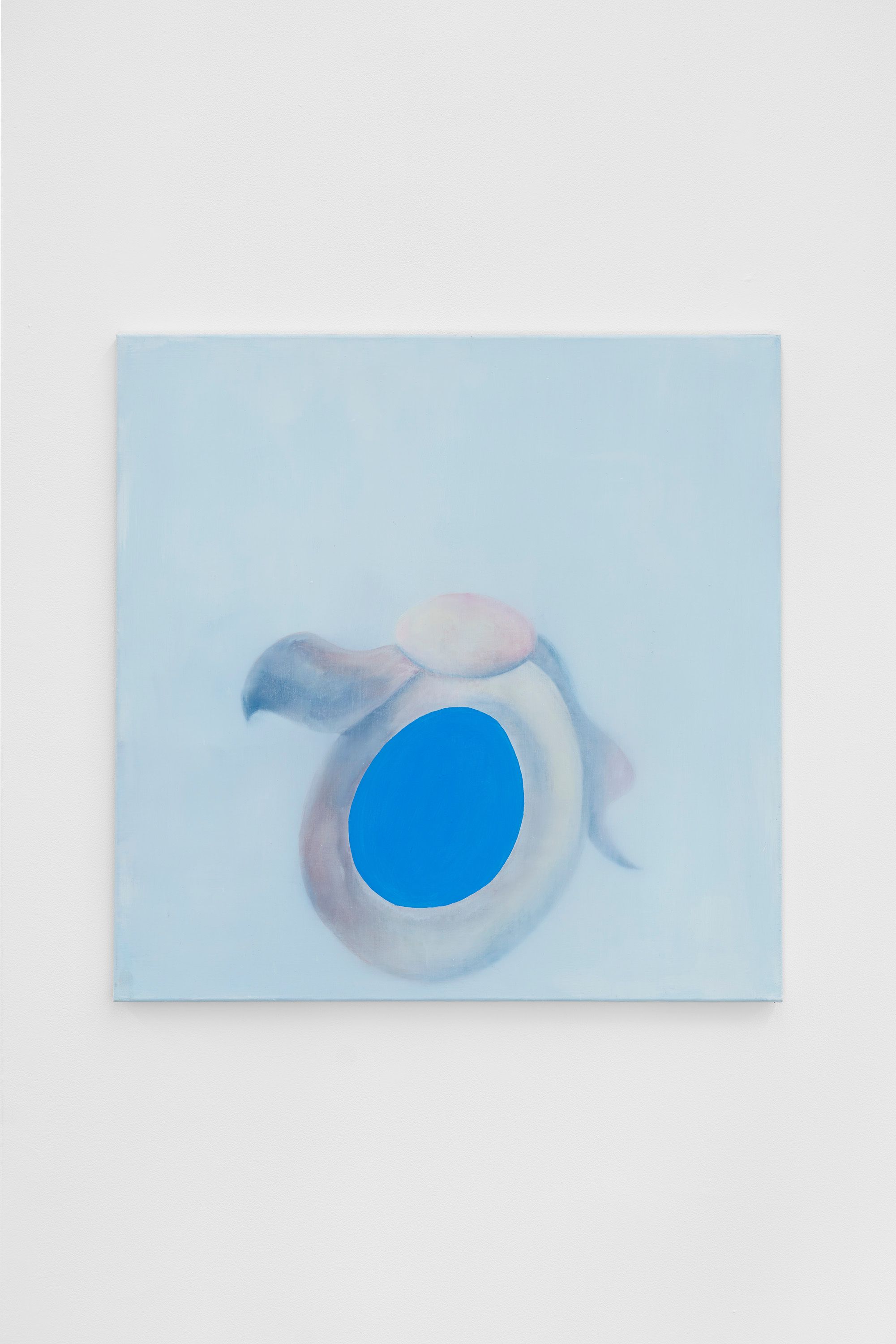 Eric Sidner, Wave, 2018, Oil on canvas, 90 ⁠× ⁠90 ⁠⁠cm