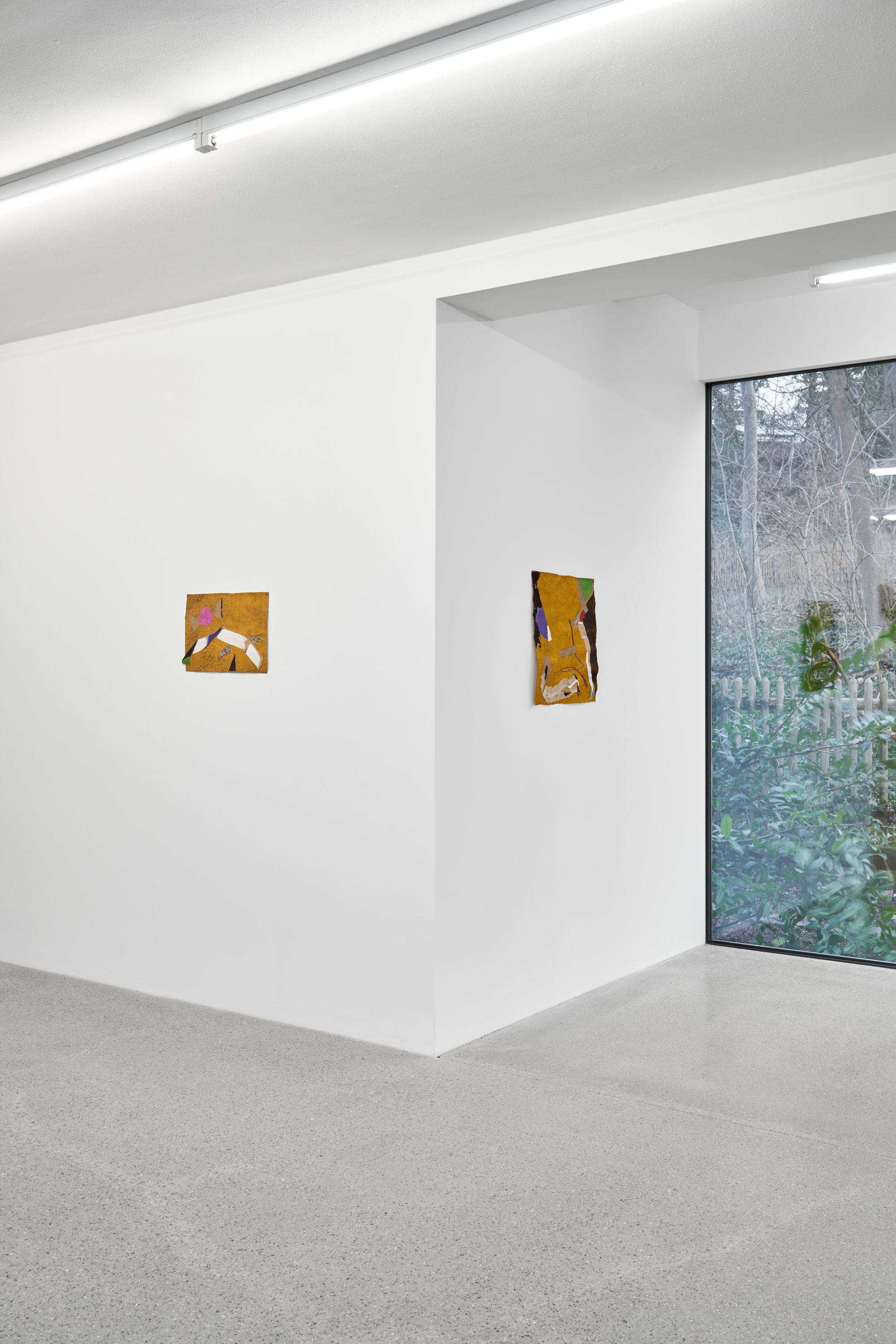Installation view, Francis Offman, Keep Looking, Deborah Schamoni, 2024