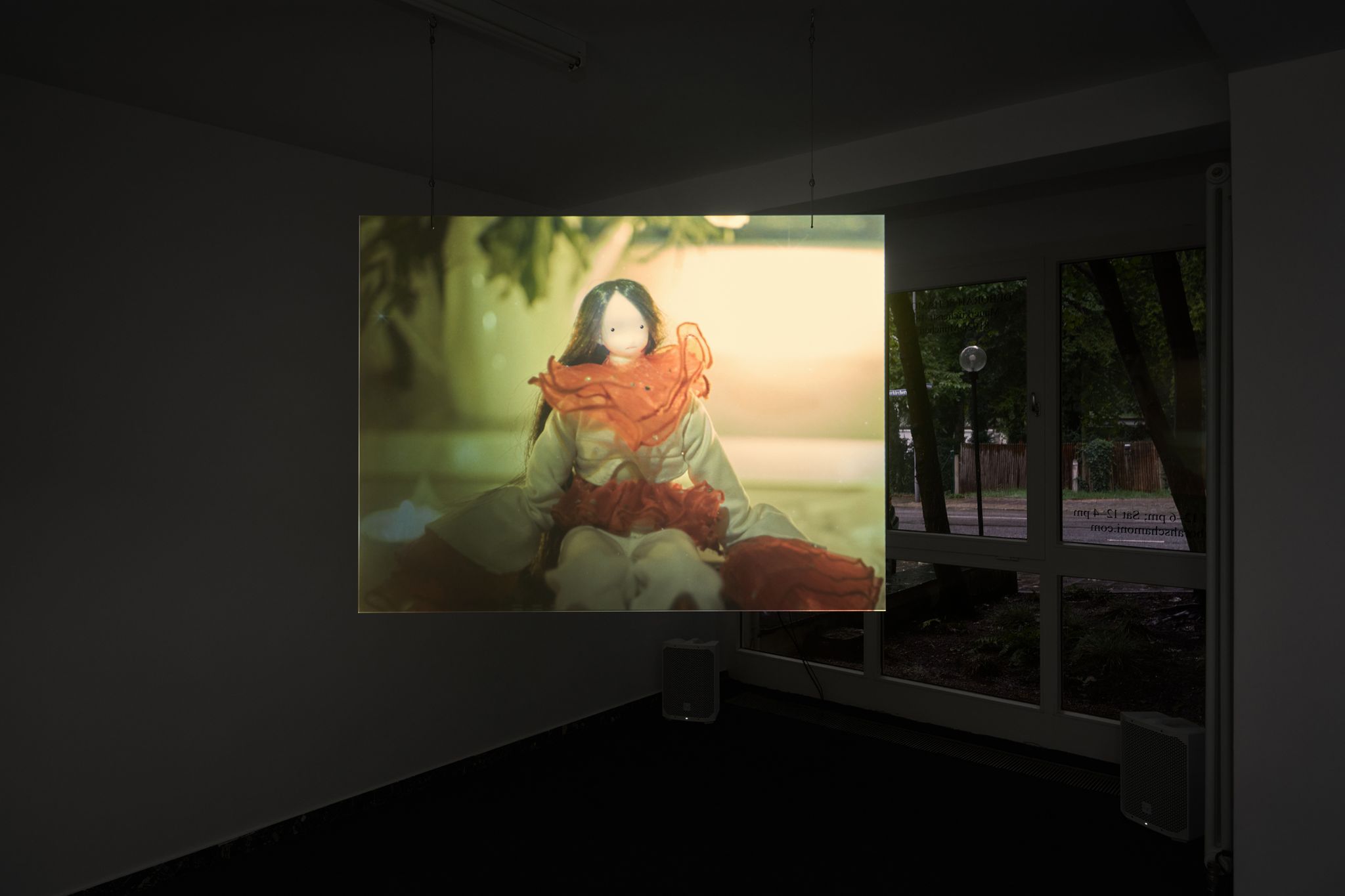 Yong Xiang Li, Rise, 2023, Single-channel video with sound, 8’40’’, Installation view