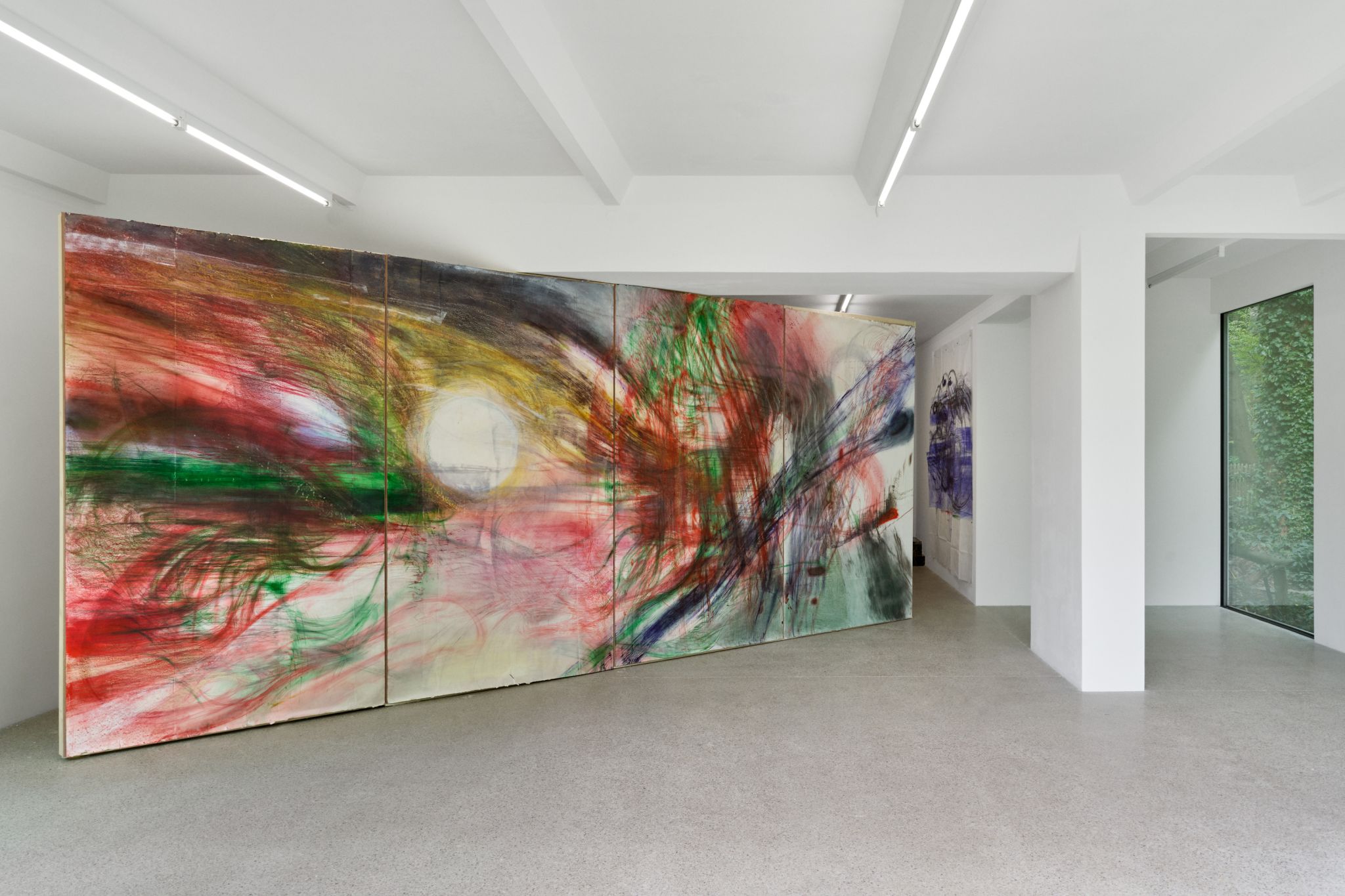 Installation view, Maria VMier, Bilder, Deborah Schamoni, 2025