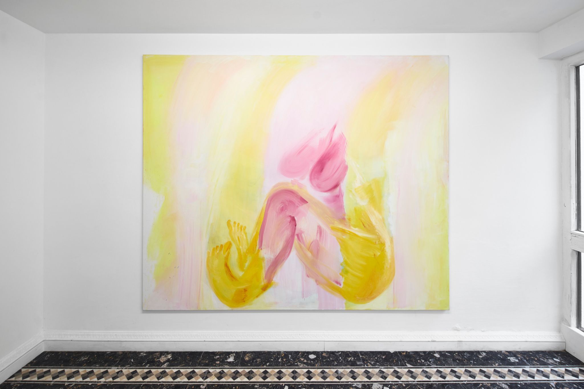 Aileen Murphy, Annamillie, 2017, Oil on canvas, 200 ⁠× ⁠240 ⁠⁠cm