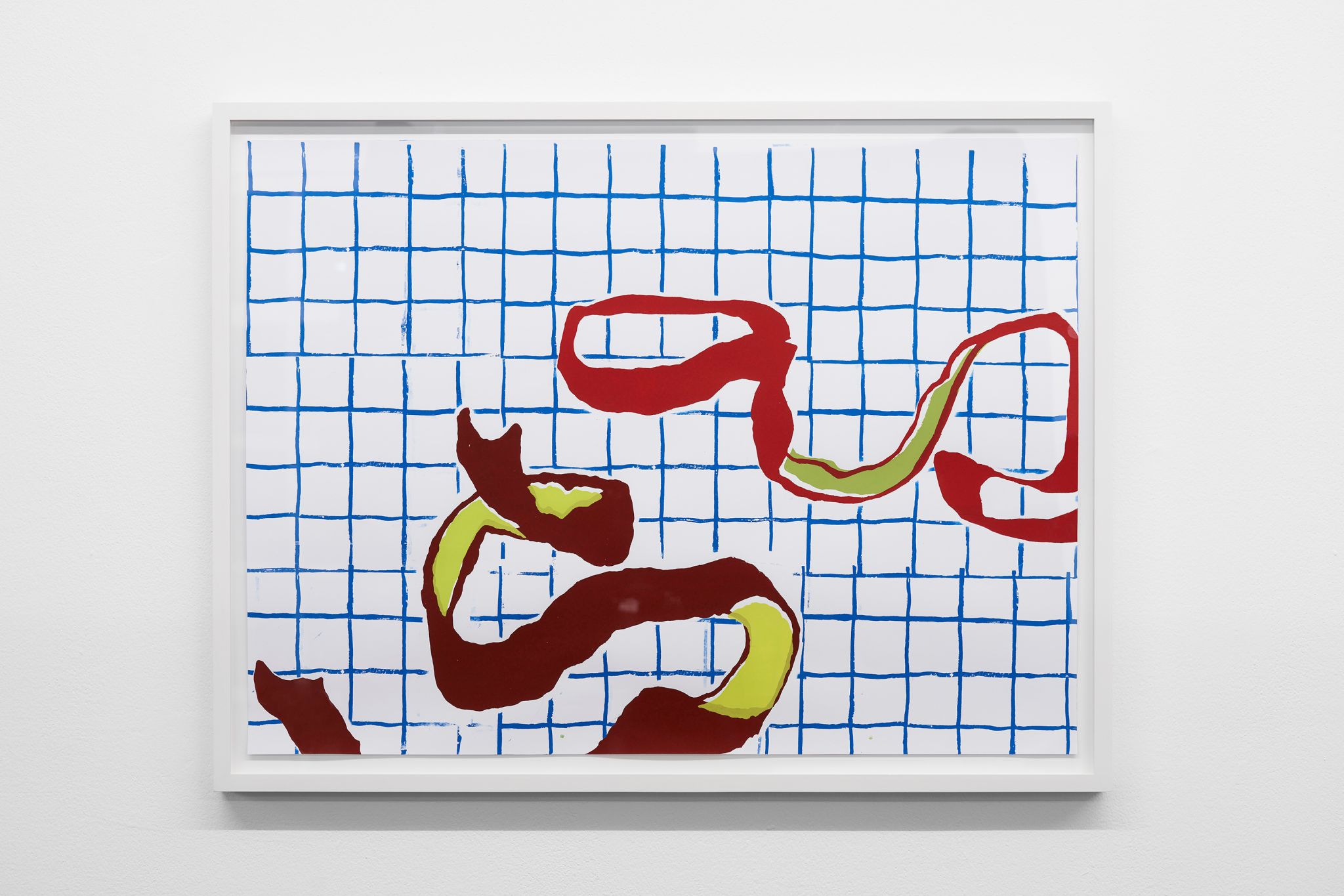 Judith Hopf,, Rest 1, 2021, Screenprint on paper, 66 ⁠× ⁠86 ⁠× ⁠3.5 ⁠⁠cm