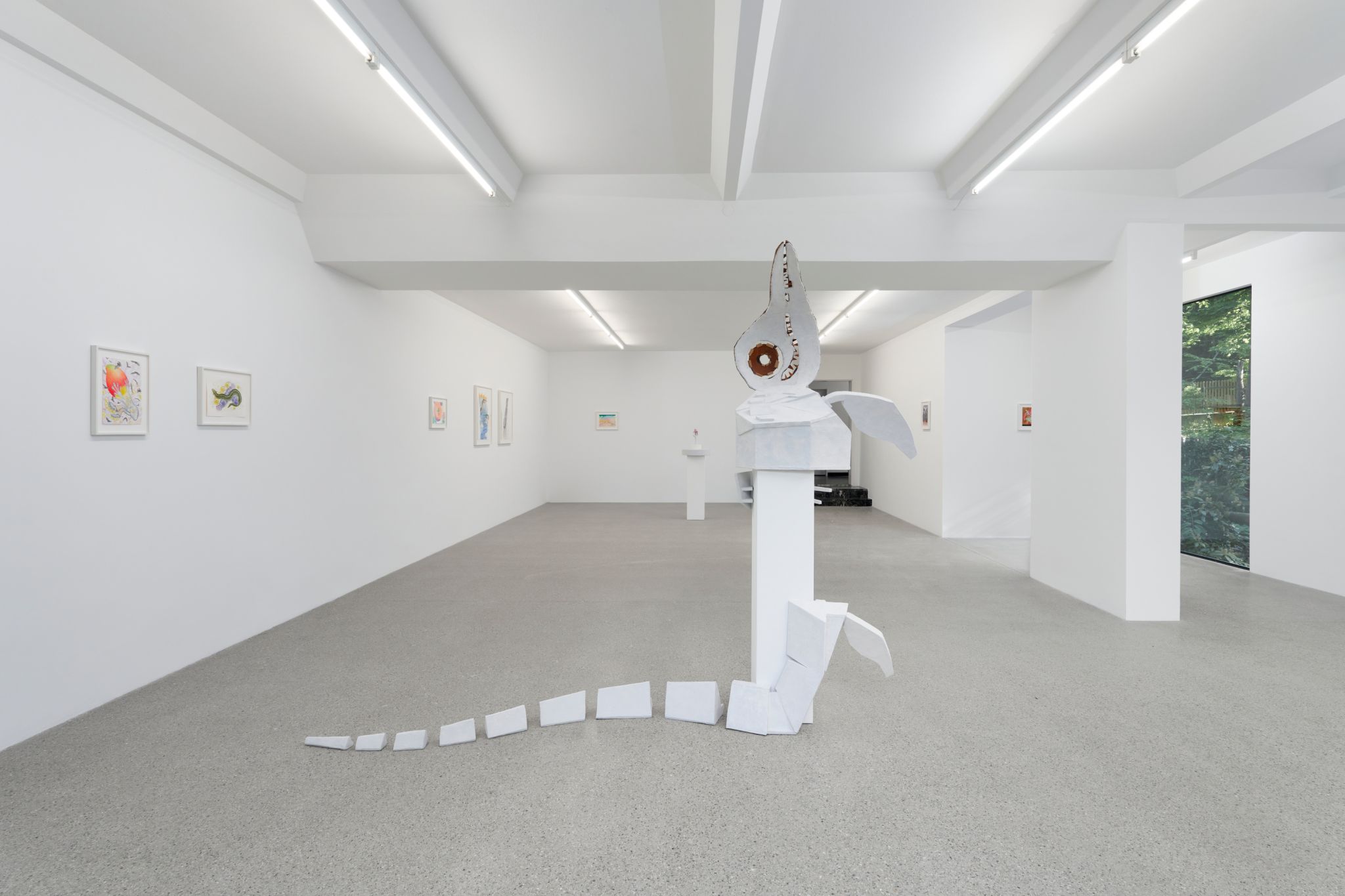 Installation view, Jonathan Penca, Slupan, Deborah Schamoni, 2024