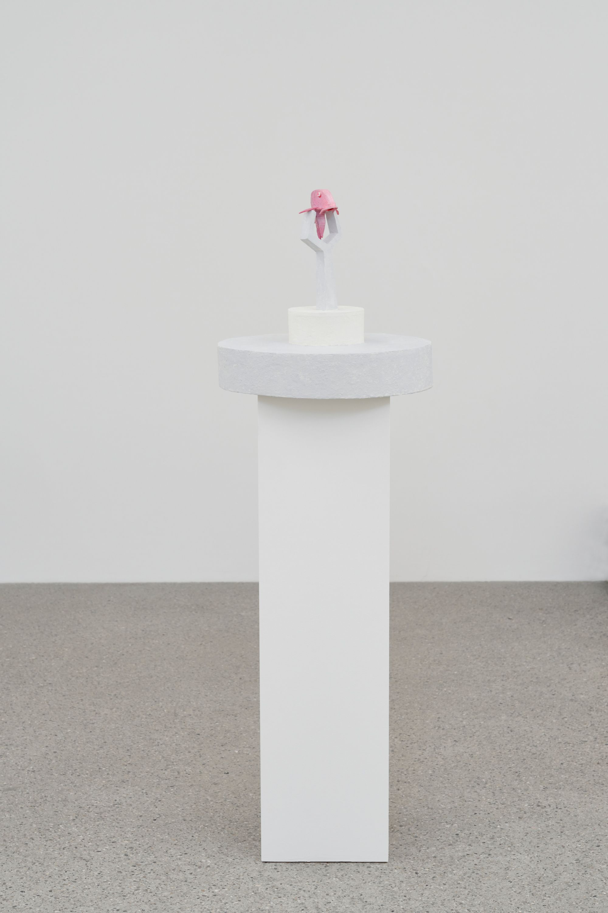 Jonathan Penca, Caan, 2024, Cardboard, papier mâché, ink, glue, 32 ⁠× ⁠45 ⁠× ⁠45 ⁠⁠cm
