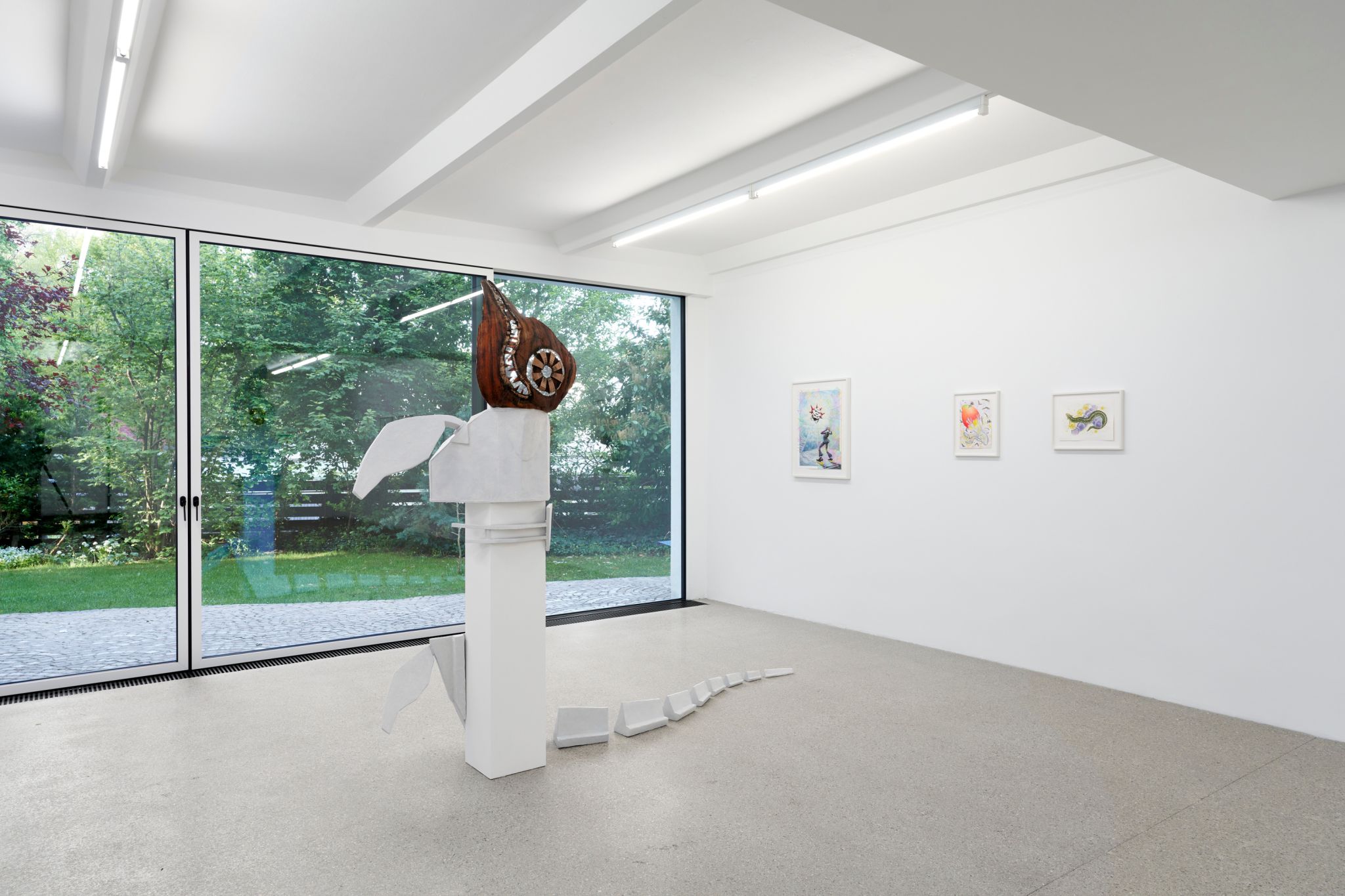 Installation view, Jonathan Penca, Slupan, Deborah Schamoni, 2024
