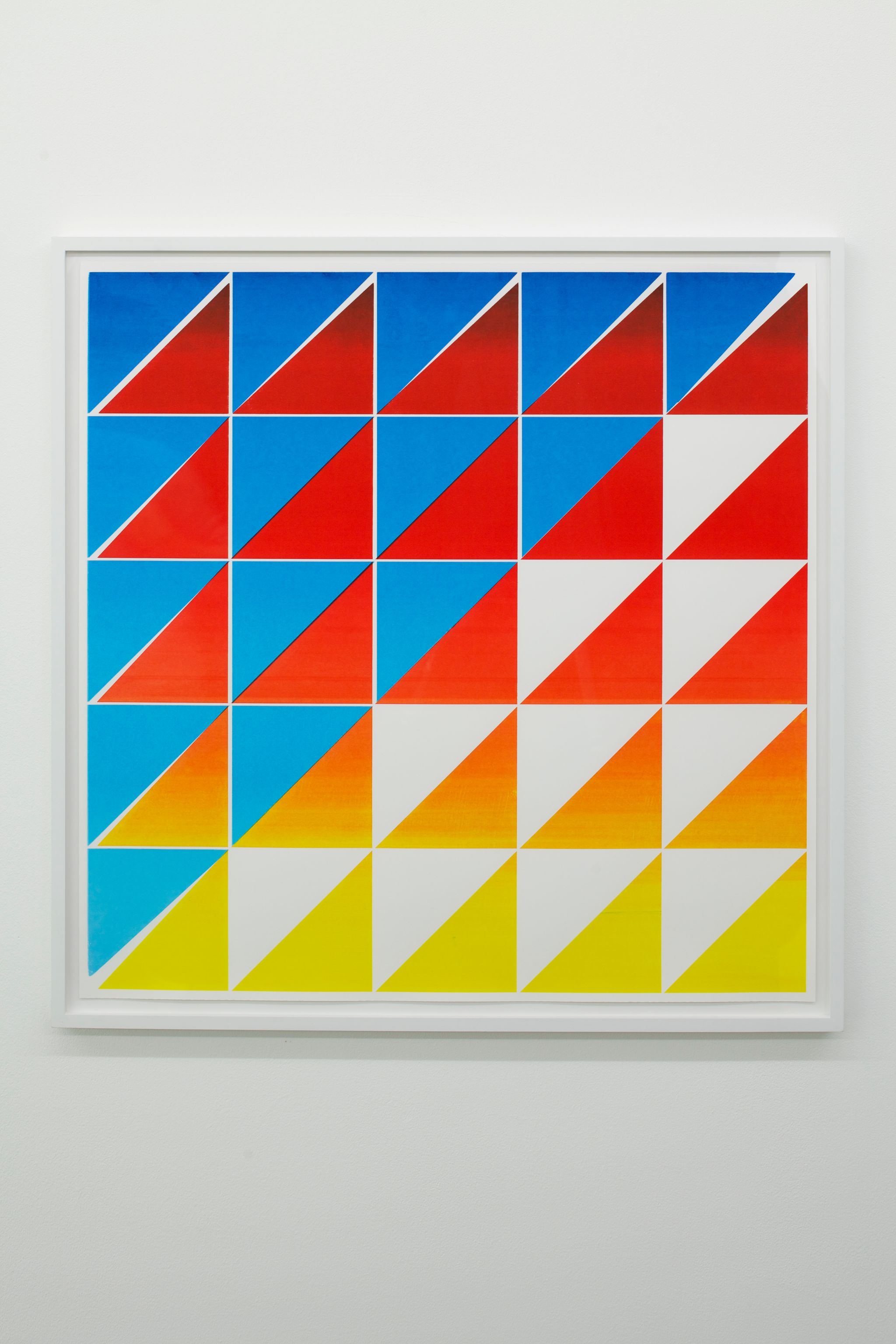 Judith Hopf, Sun Up / Sun Down 7, 2013, Silkscreen on paper, 77.5 ⁠× ⁠77.5 ⁠⁠cm, 2/5