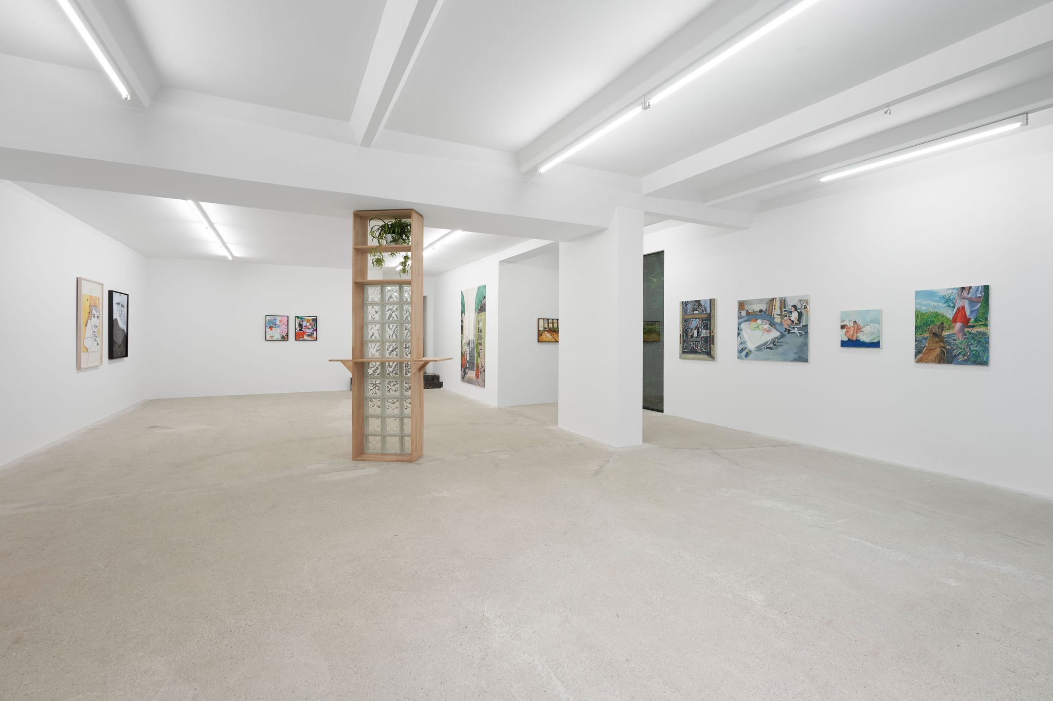 Installation view, The exhibition formerly known as “trace image”, Deborah Schamoni, 2022