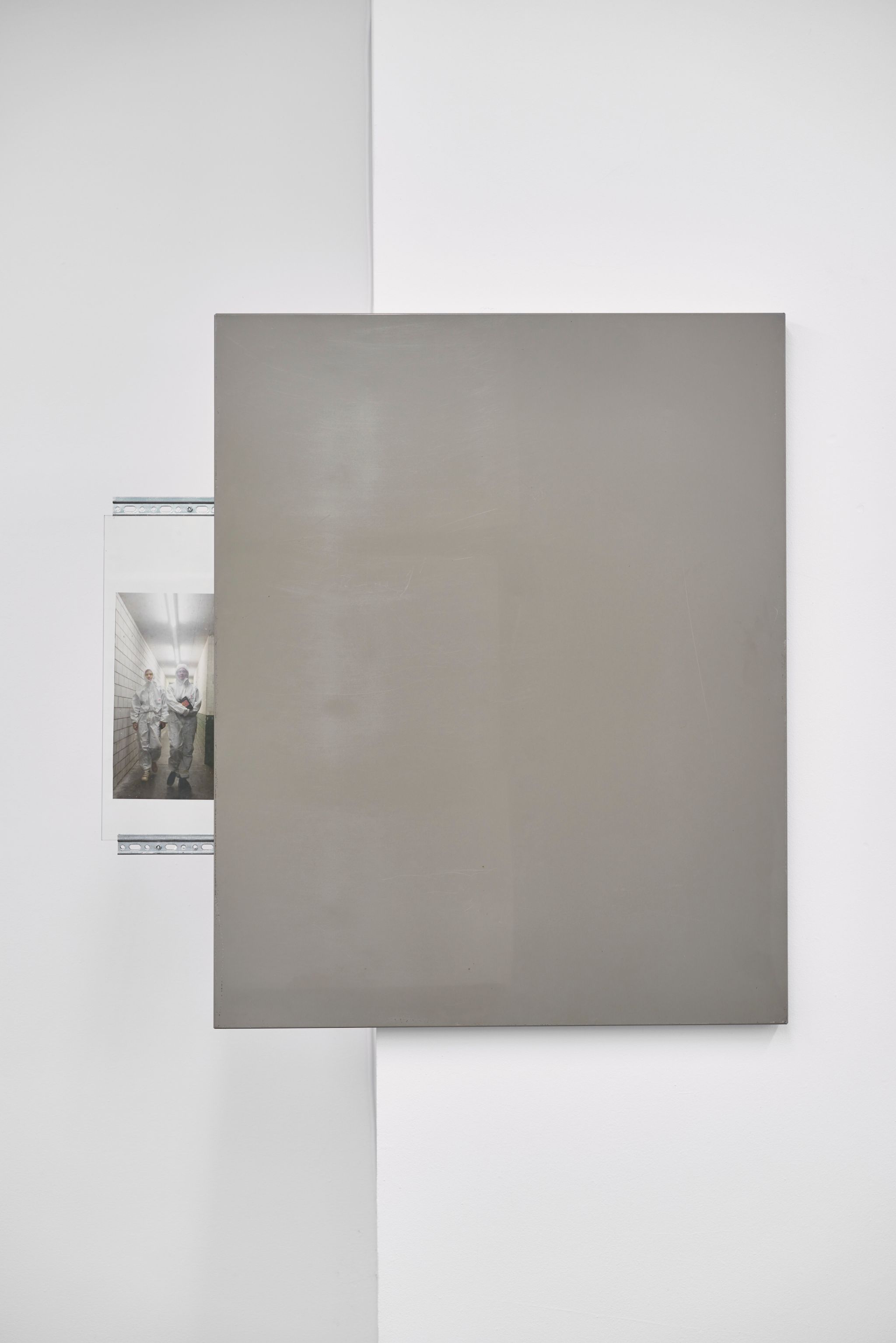 Gerry Bibby, Autofictions II, 2017, Metal, magnets, 100 ⁠× ⁠118 ⁠⁠cm